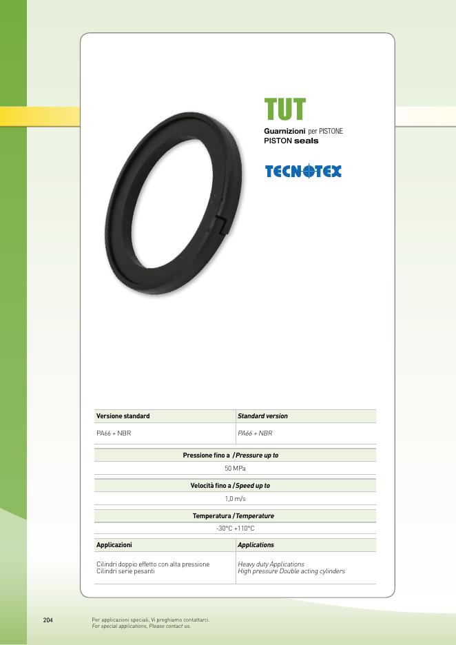 TUT datasheet preview